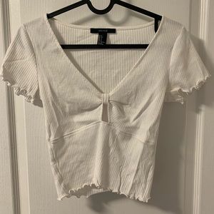 White T-shirt from Forever 21